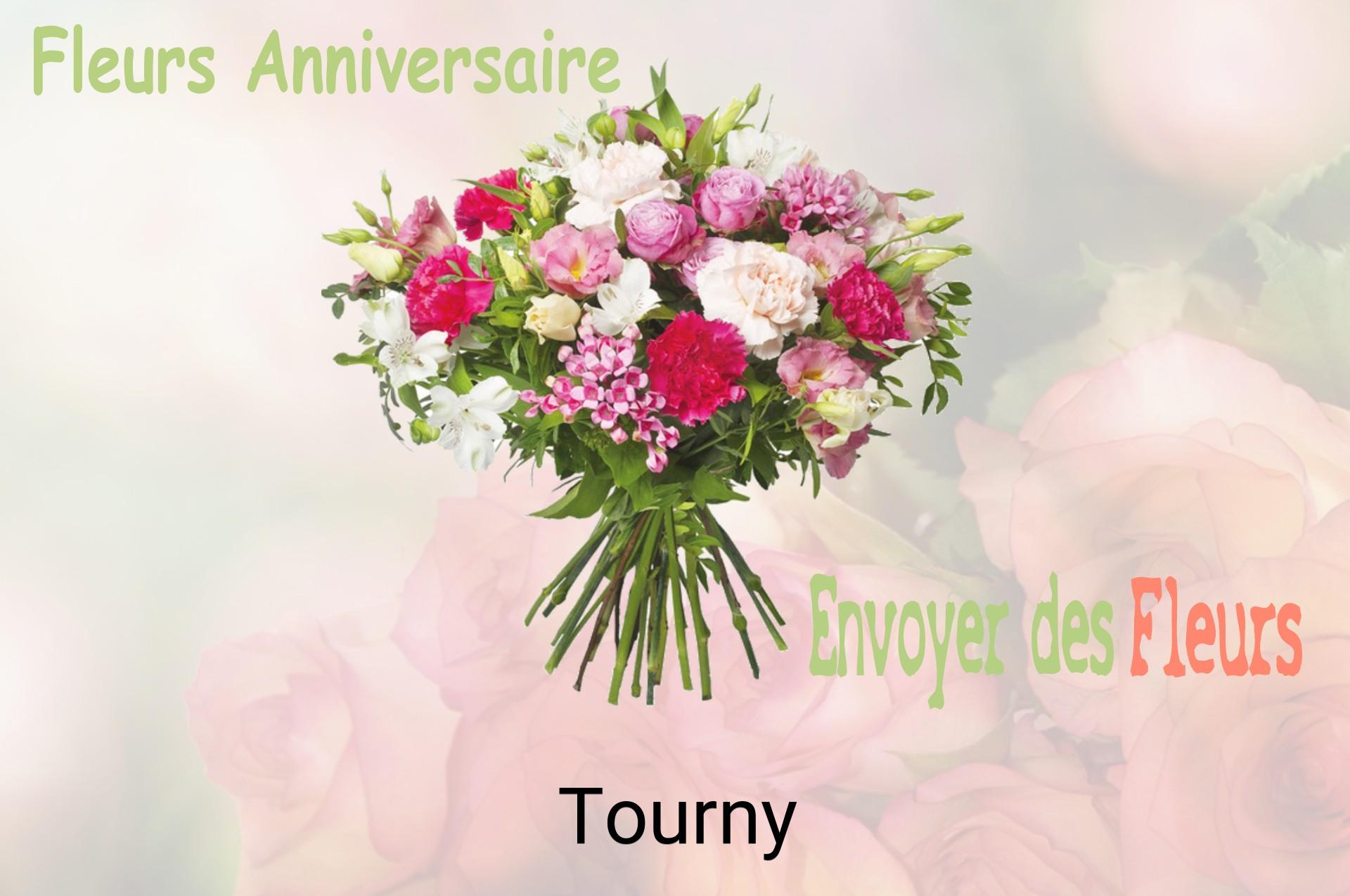 Bouquet de fleurs d’anniversaire livré à Tourny